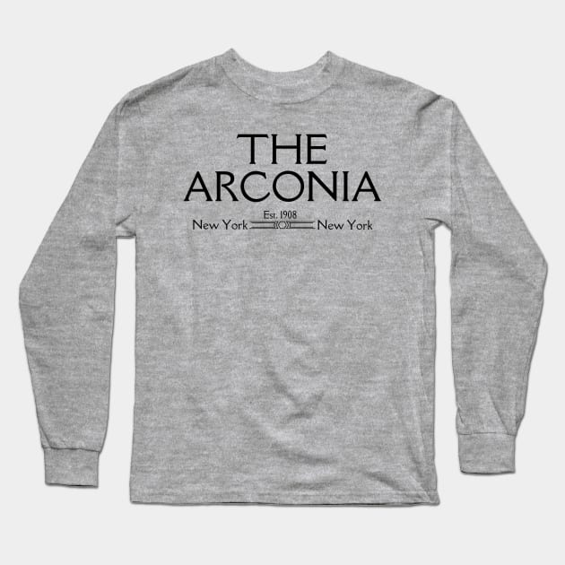 Only Murders in the Building The Arconia Long Sleeve T-Shirt by MalibuSun